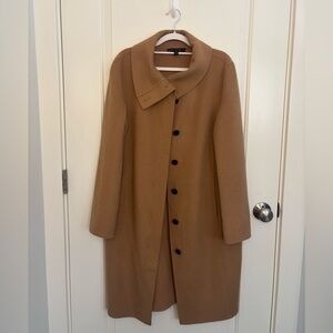 NWOT Lafayette 148 New York Camel Coat